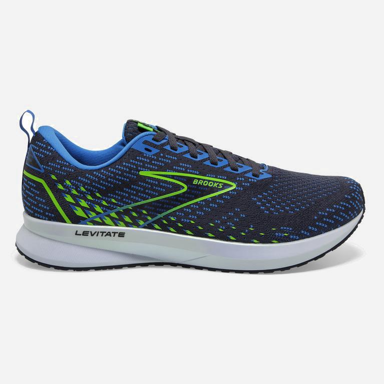 Brooks Levitate 5 - Zapatillas Running Asfalto Hombre - Azules / Verde (PG6924831)